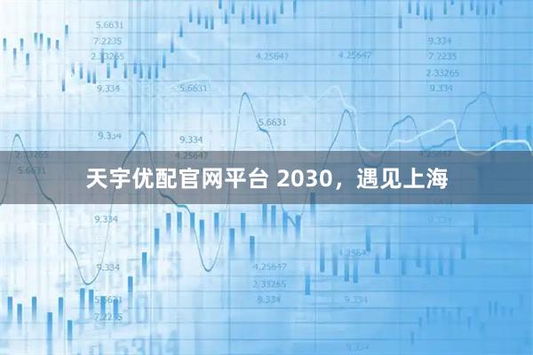天宇优配官网平台 2030，遇见上海